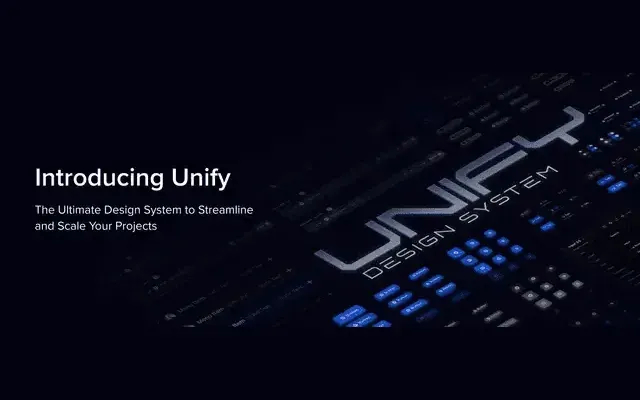 Cover illustration for Introducing Unify: The Ultimate Design System to Streamline and Scale Your Projects